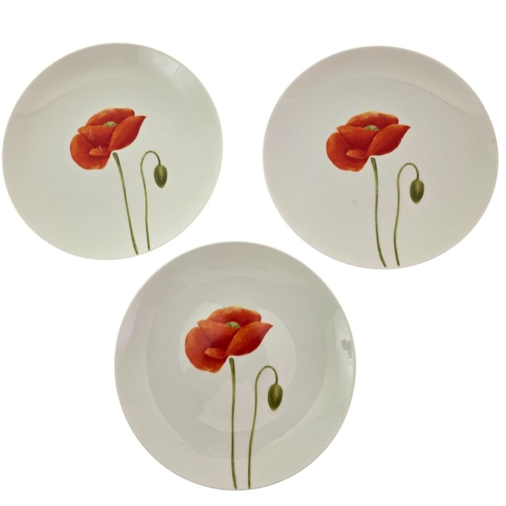 Lynn's Ambroise 8” Fine China Lynns LND686 Salad Luncheon Plates – Set of 3**